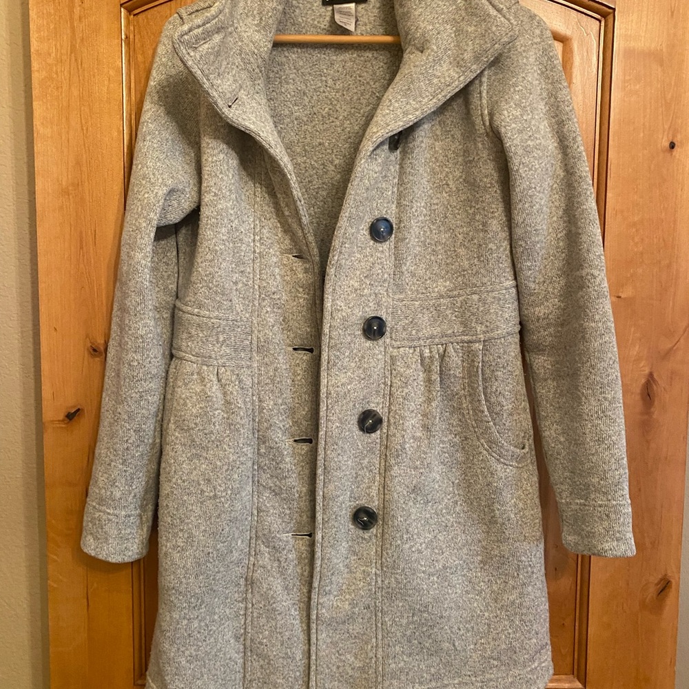 Rare long Patagonia better sweater coat
